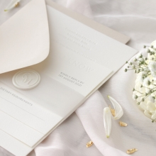 Immaculate Letterpress - Wedding Invitations - IC550-LPBD-02 - 184945