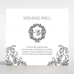 Paper Aristocrat wedding stationery gift registry enclosure invite card