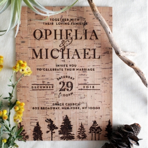 Rustic Wedding Invitations With A Vintage Feel