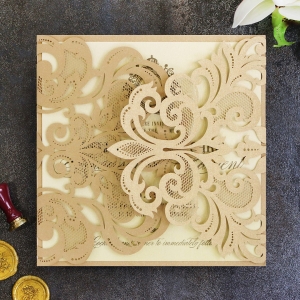 Golden Baroque Gates Design