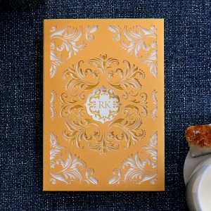 Victorian Extravagance Wedding Card Design