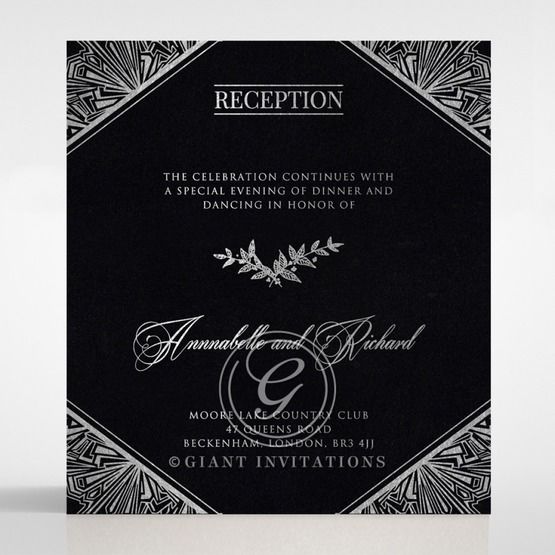 Ace of Spades reception card DC116076-GK-MS