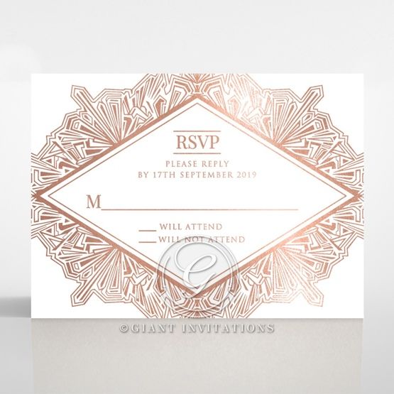 Ace of Spades rsvp card DV116076-GW-RG