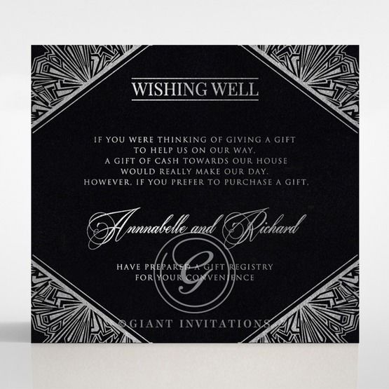 Ace of Spades wishing well card DW116076-GK-MS