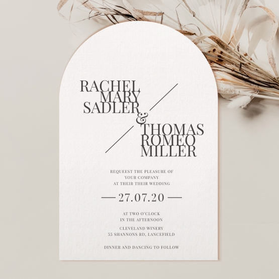 Simplistic Arbor - Wedding Invitations - PM-KI300-ARCH-CP-02 - 184808