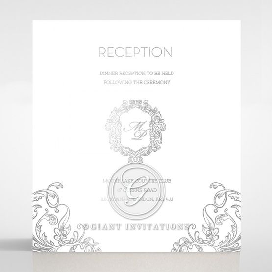 Aristocrat reception card DC116122-GW-GS