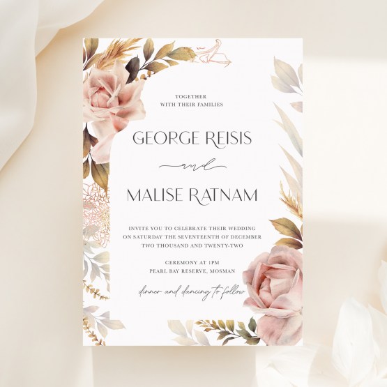 Blushed - Wedding Invitations - KI300-CP-13 - 188121