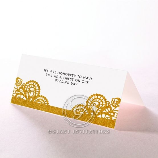Breathtaking Baroque Foil Laser Cut place card DP120001-KI-GG