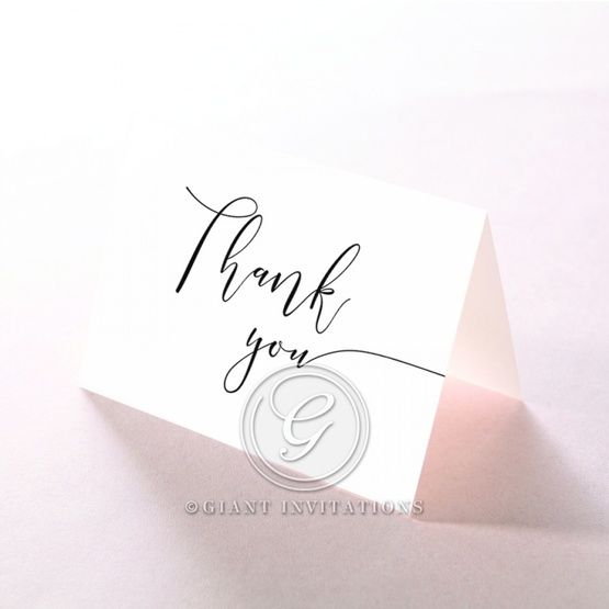 Breathtaking Baroque Foil Laser Cut thank you card DY120001-KI-GG