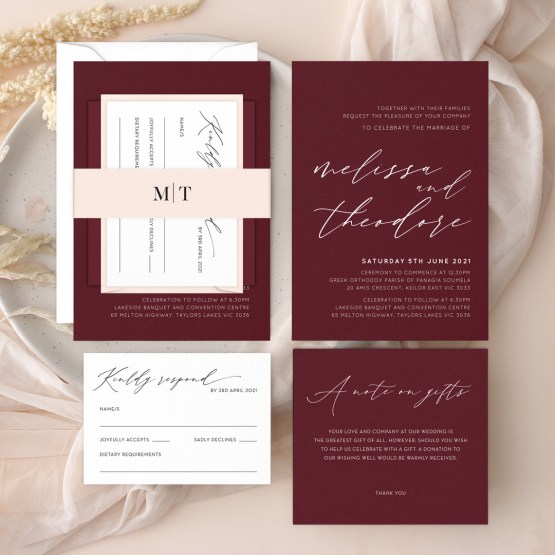 Letterist - Coloured Papers - Wedding Invitations - C31-WI-03 - 186724