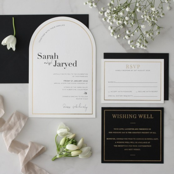 Arch wedding invite 60 photos - Astyledwedding.com