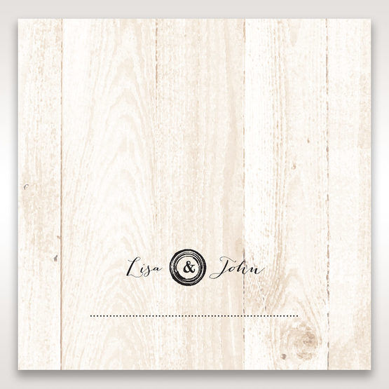 Brown Rustic Woodlands - Place Cards - Wedding Stationery - 39