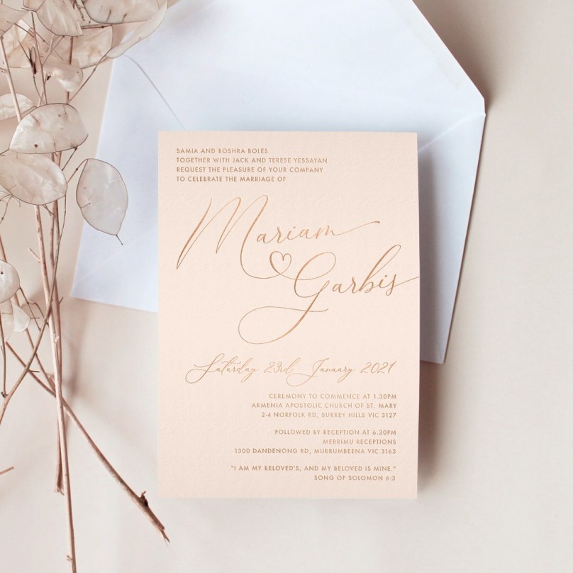 Fallen in Love - Wedding Invitations - CR07-RG-04 - 189262
