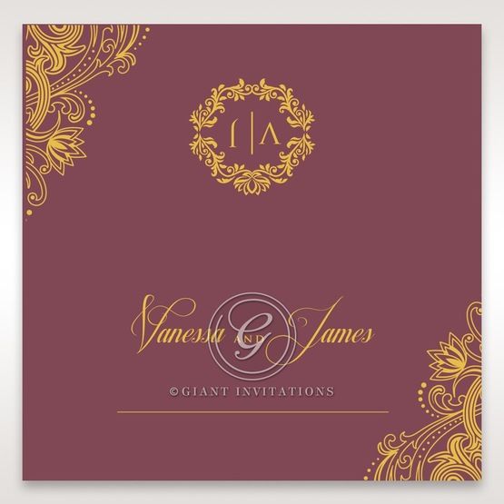 Imperial Glamour with Foil place card DP116022-MS-F