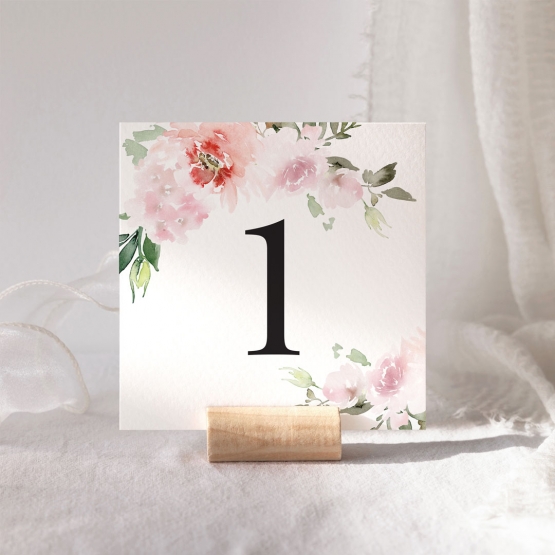 Floral Table number