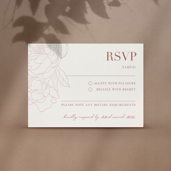 RSVP Blush Floral Letterpress - RSVP Cards - VD-IC330-PLP-PN-05-34 - 185774