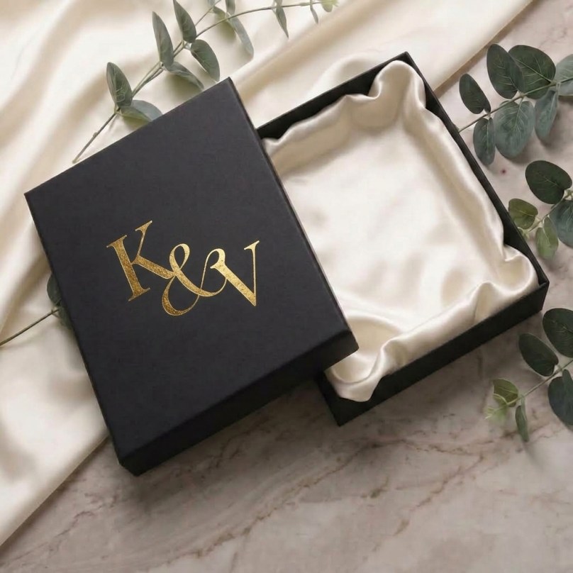 Black Luxury Box - Wedding Invitations - BOX-LD-MB-01 - 189526