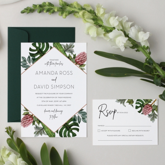 Botanical Island - Wedding Invitations - GI-KI300-CP-05 - 184124