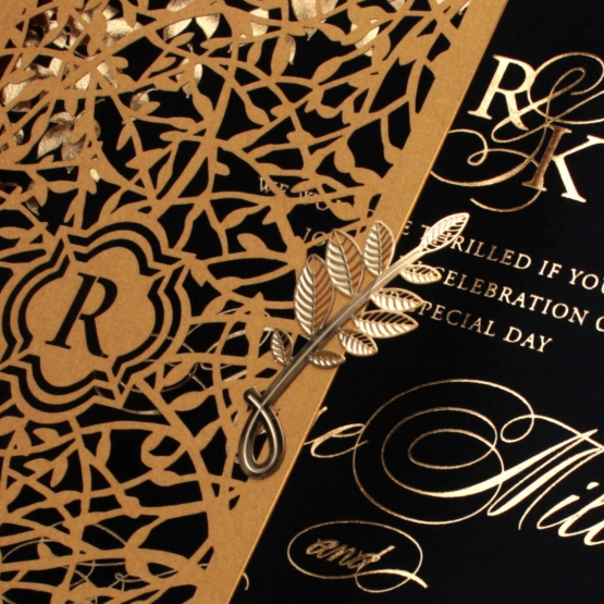 Botanical Glamour - Wedding Invitations - PWI116022-NV-7615 - 183887