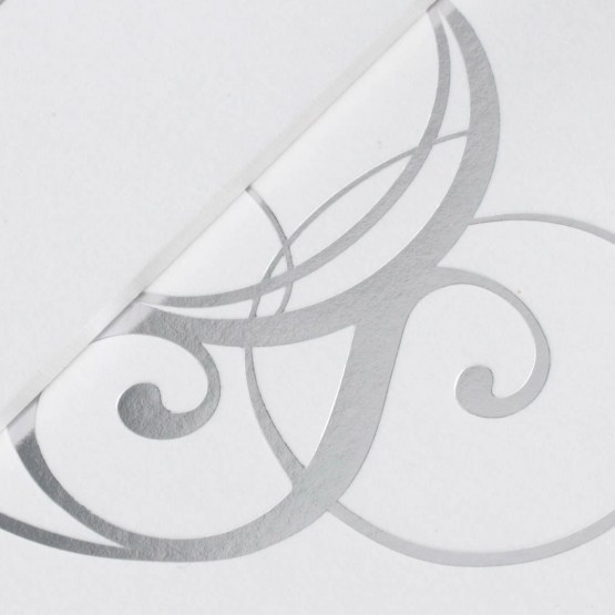 Hardcover Foil Stamped Lavish Crest - Wedding Invitations - WP-SU3M-GS-01x - 188262