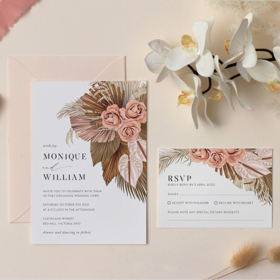 Lovely Bouquet - Wedding Invitations -  GI-KI300-CP-08 - 184131