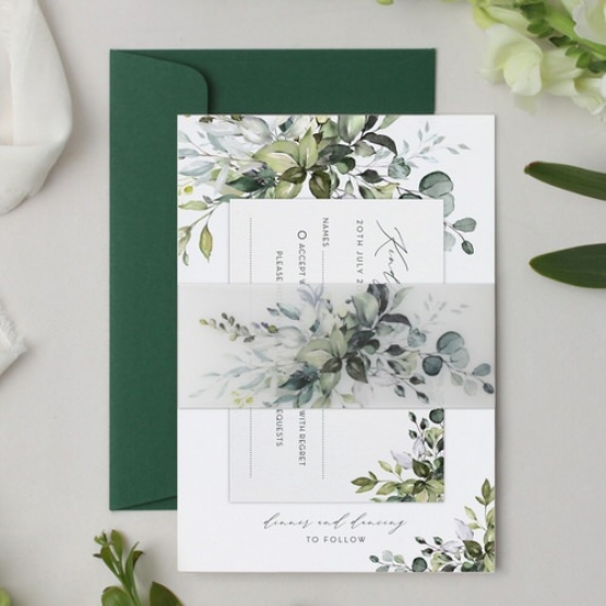 Ever Green Bliss - Wedding Invitations - GI-TI300-CP-02 - 185044
