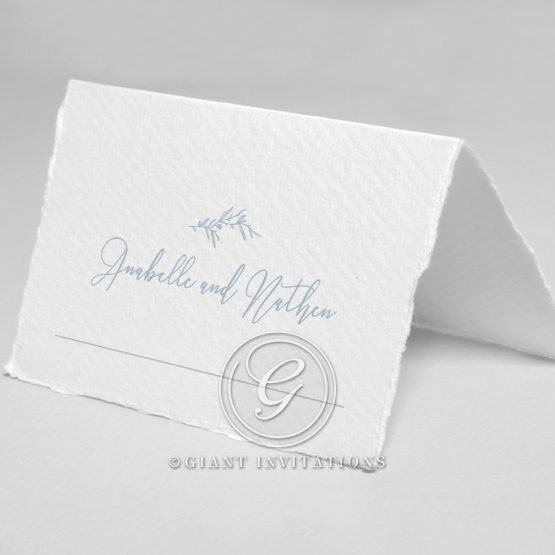 Love Circle wedding stationery table place card design