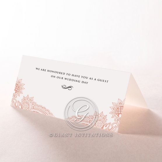 Regal Charm Letterpress wedding reception place card stationery item