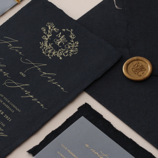 The Vintage Letter - Wedding Invitations - DEBL-GG-01 - 185168