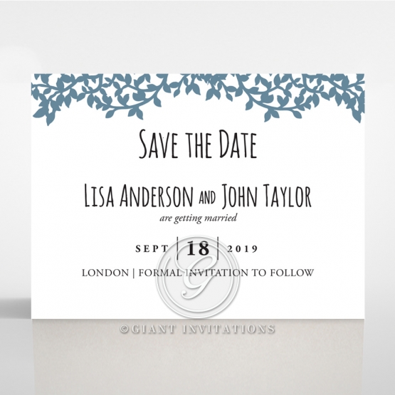 Forest Love save the date card design