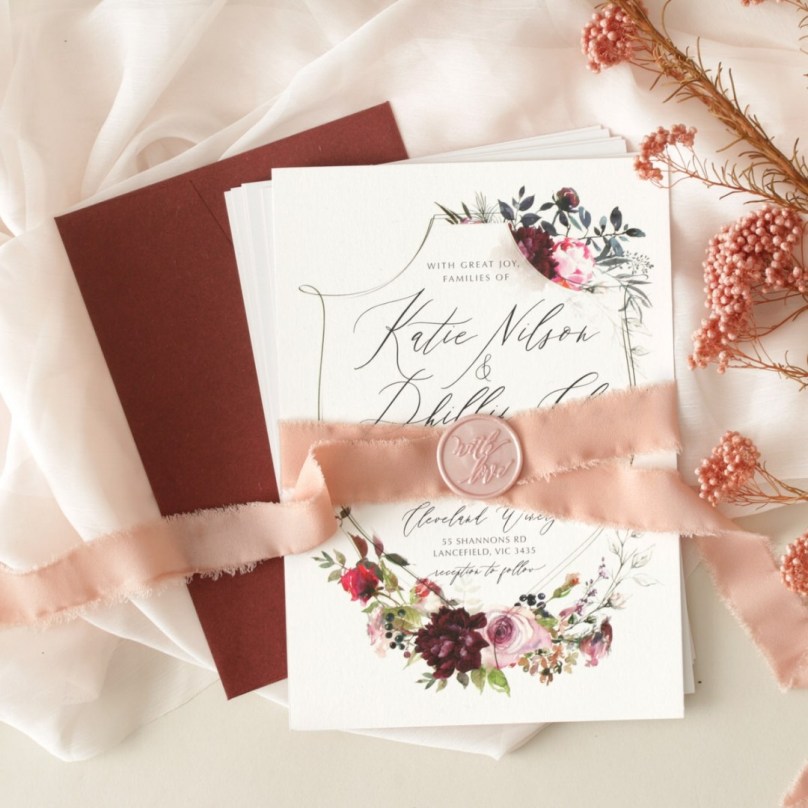 Darling Roses - Wedding Invitations - GI-KI300-CP-03 - 189346