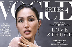 Giant Invites Featured in Vogue Brides
